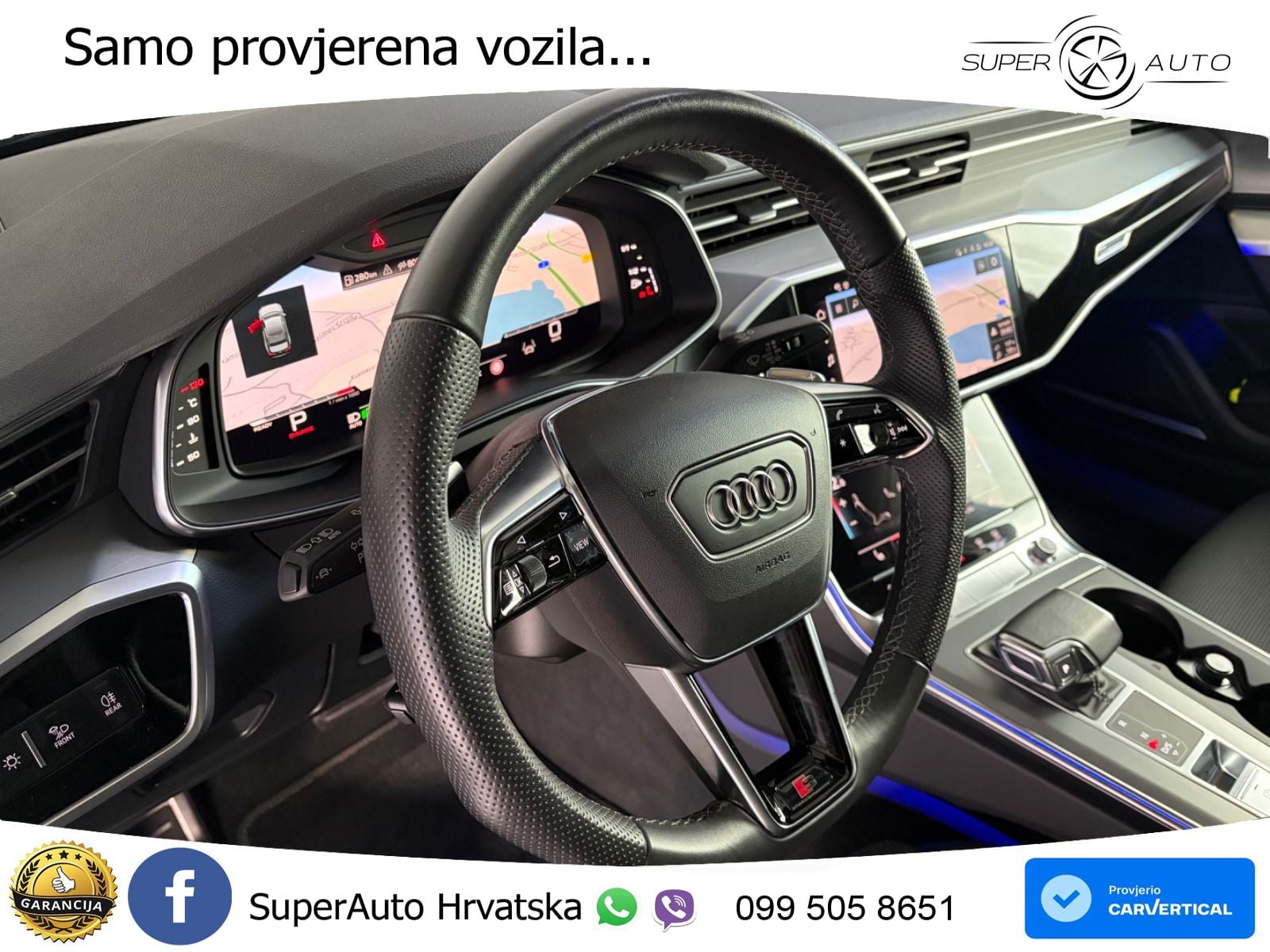 Audi A6 45 TFSI (265 KS) S tronic S line MATRIX+GR SJED+KAM