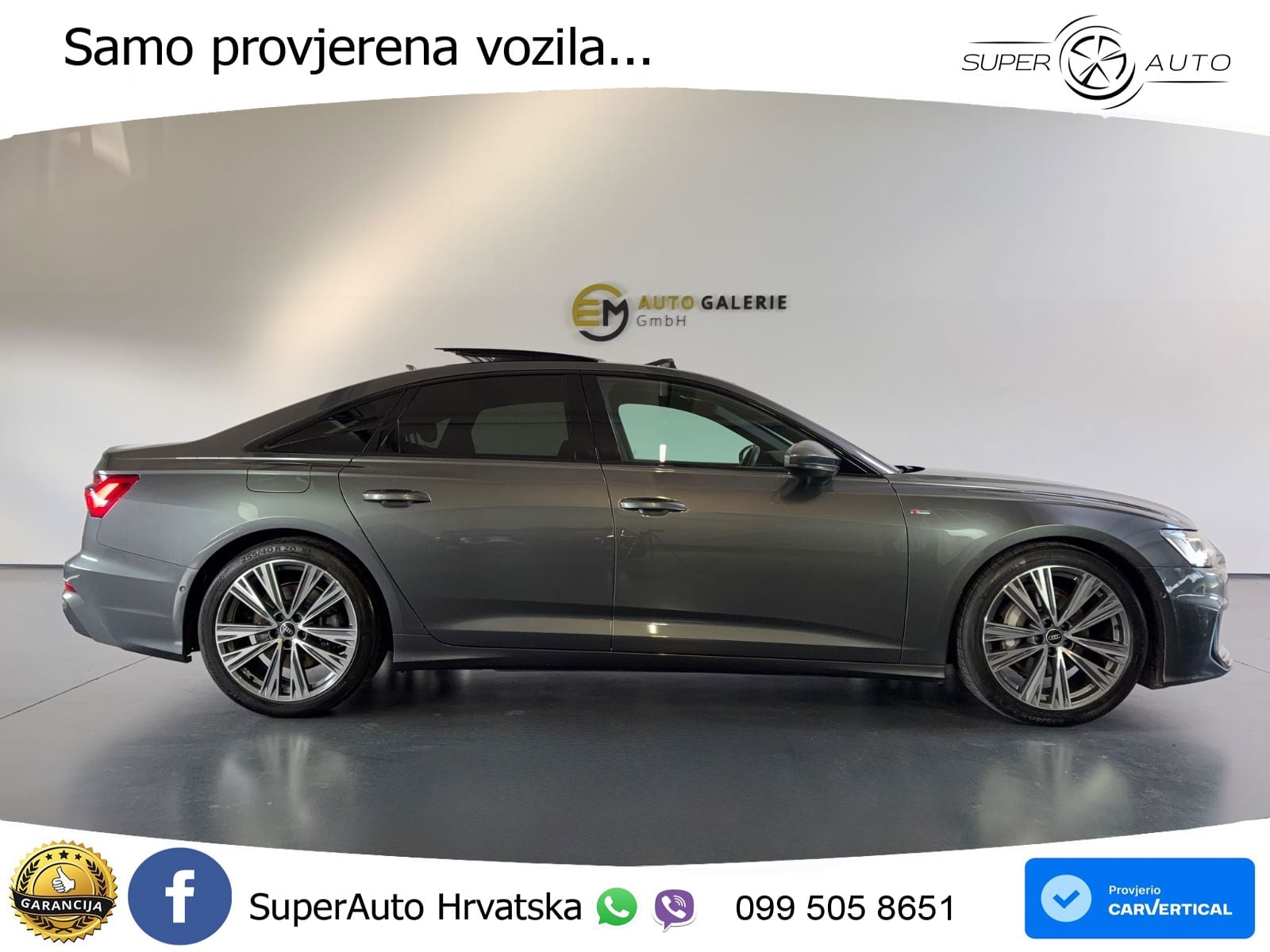 Audi A6 45 TFSI (265 KS) S tronic S line MATRIX+GR SJED+KAM