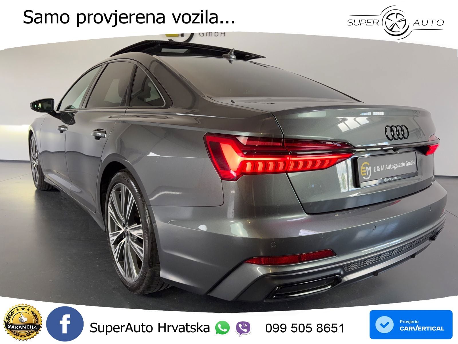Audi A6 45 TFSI (265 KS) S tronic S line MATRIX+GR SJED+KAM