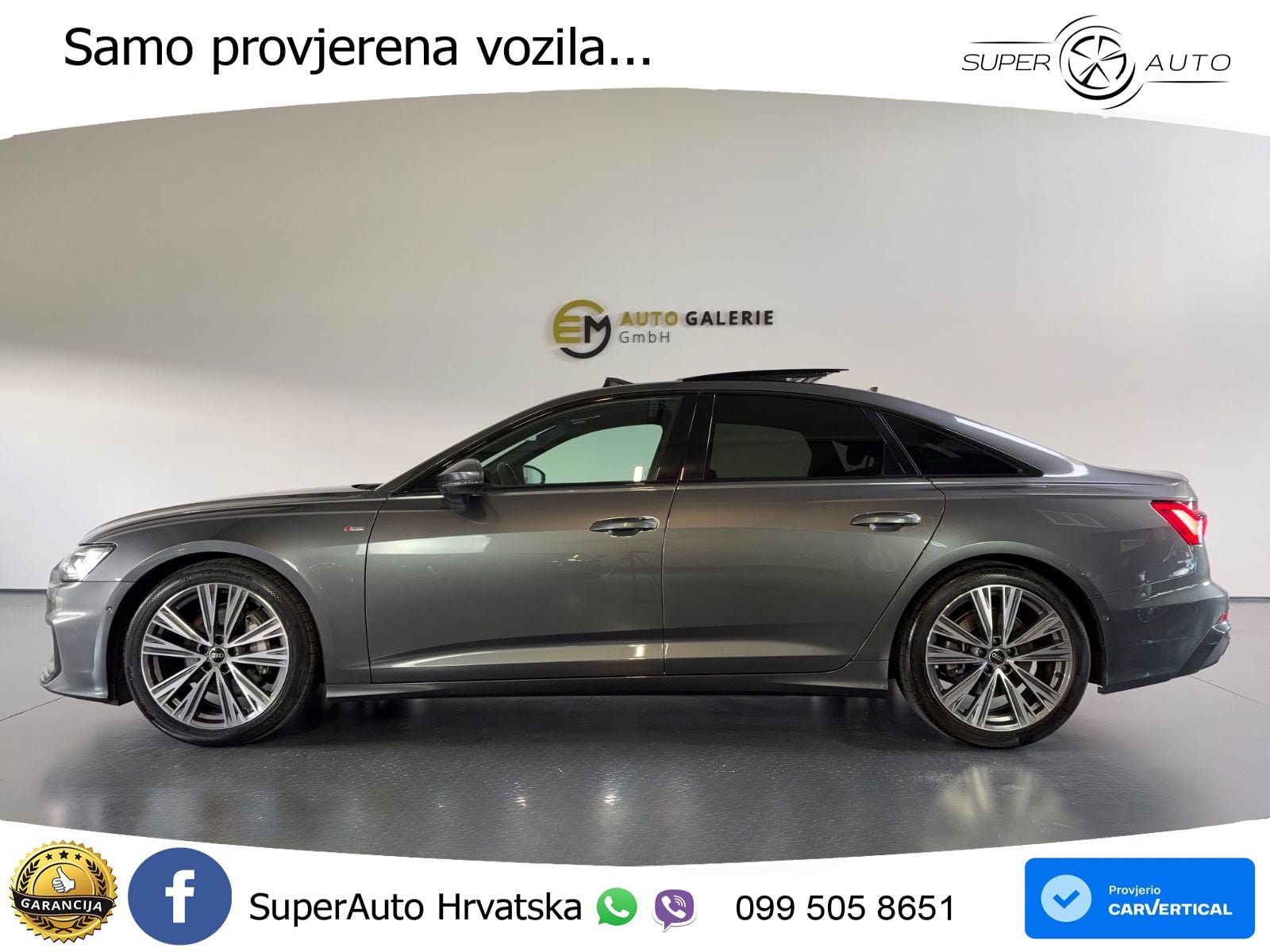 Audi A6 45 TFSI (265 KS) S tronic S line MATRIX+GR SJED+KAM