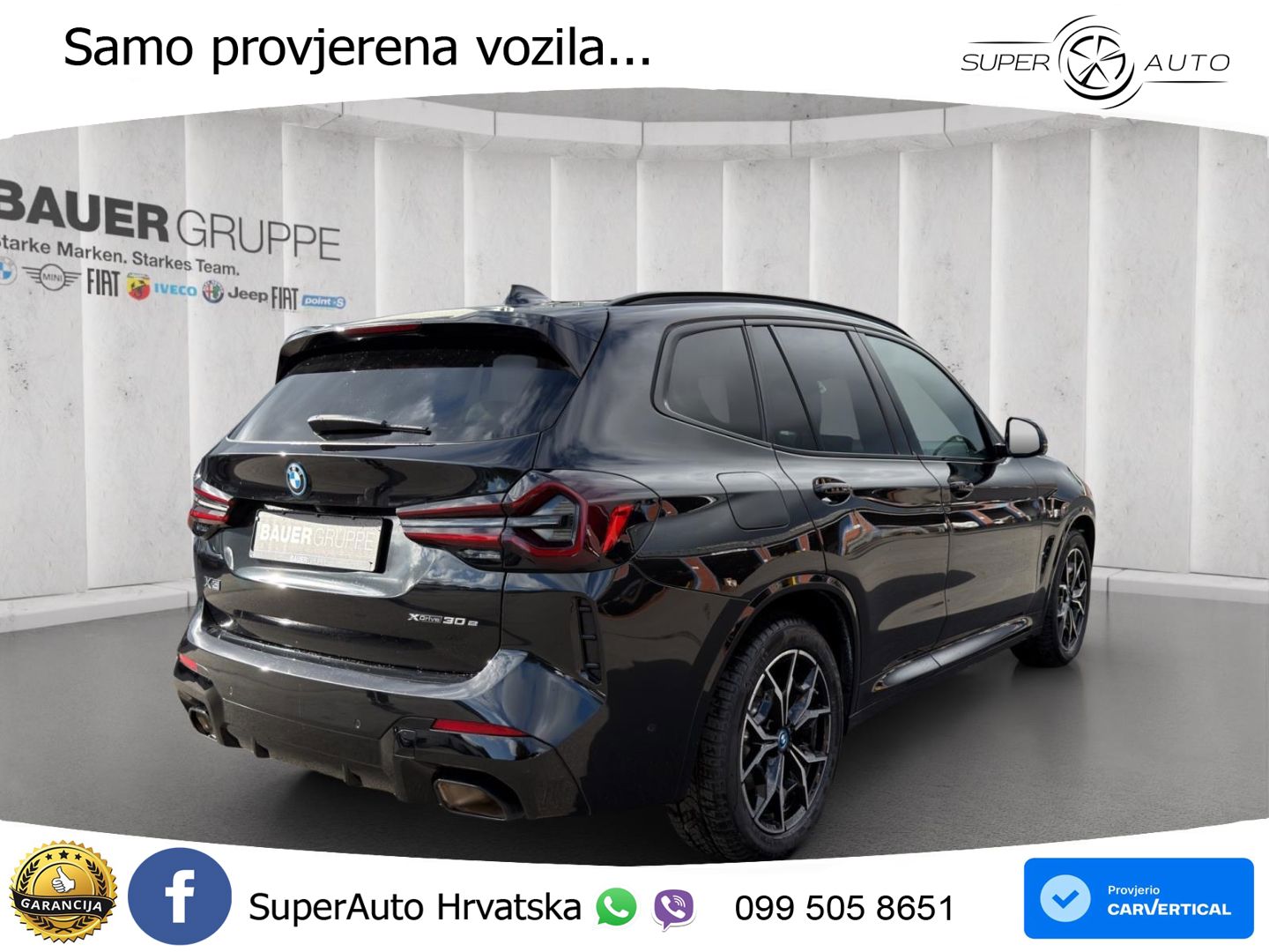 BMW X3 30e xDrive Steptronic M Sport LED+GR SJED+ACC
