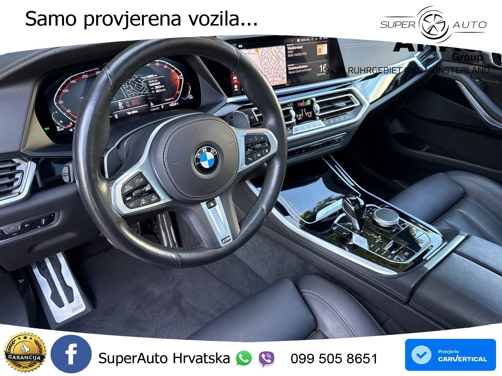 BMW X5 30d (286 KS) xDrive Steptronic M Sport LED+GR SJED+ACC