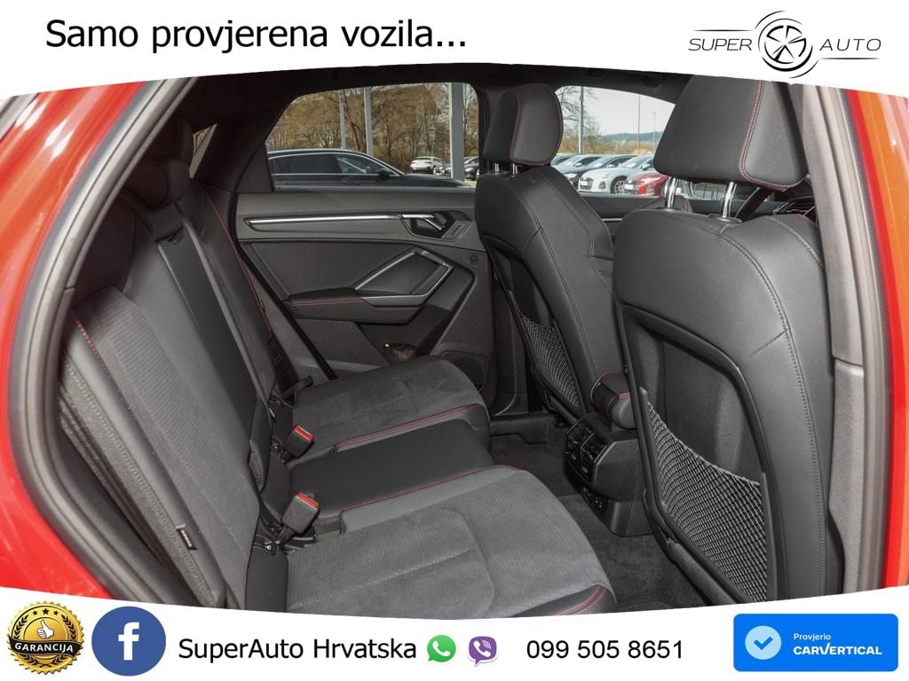 Audi Q3 Sportback 45 TFSI (245 KS) quattro S tronic S line ACC+GR SJED+360+PANO