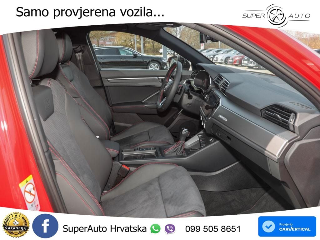 Audi Q3 Sportback 45 TFSI (245 KS) quattro S tronic S line ACC+GR SJED+360+PANO