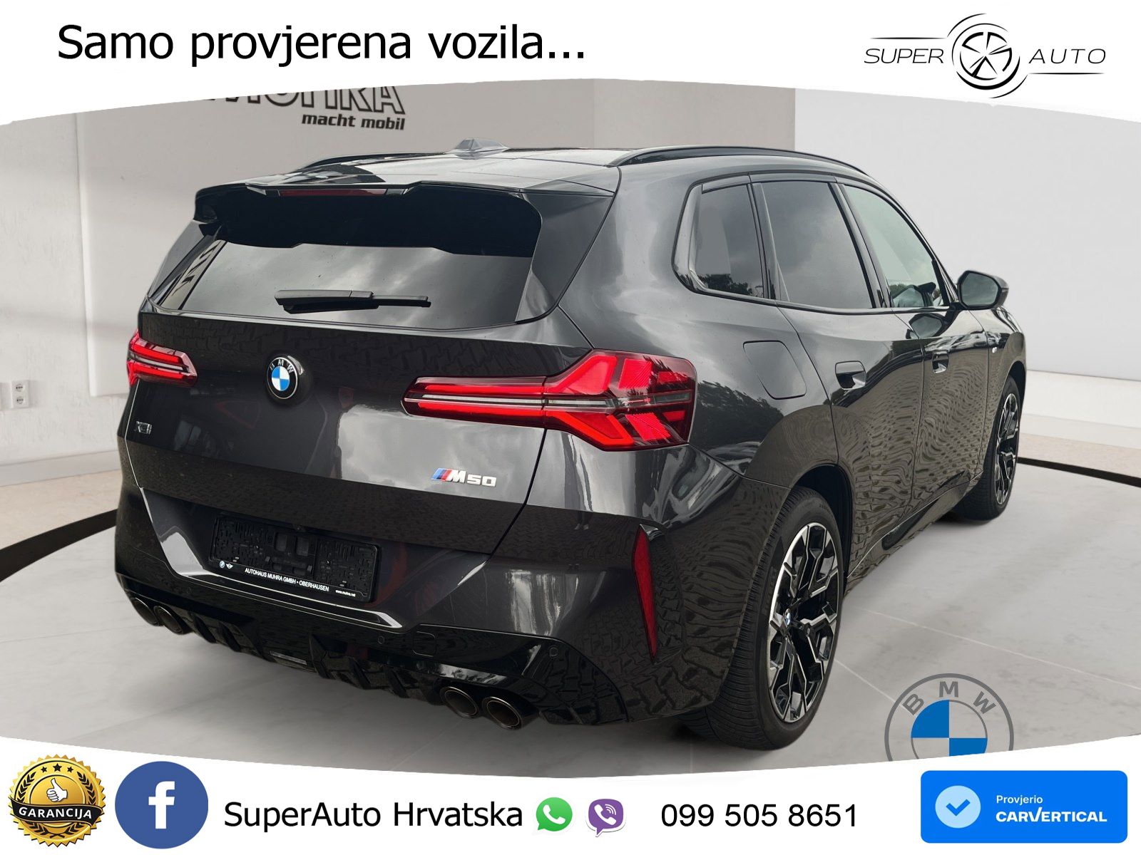 BMW X3 M50 xDrive Steptronic M Sport ACC+HEAD+4xGR SJED+360+PANO