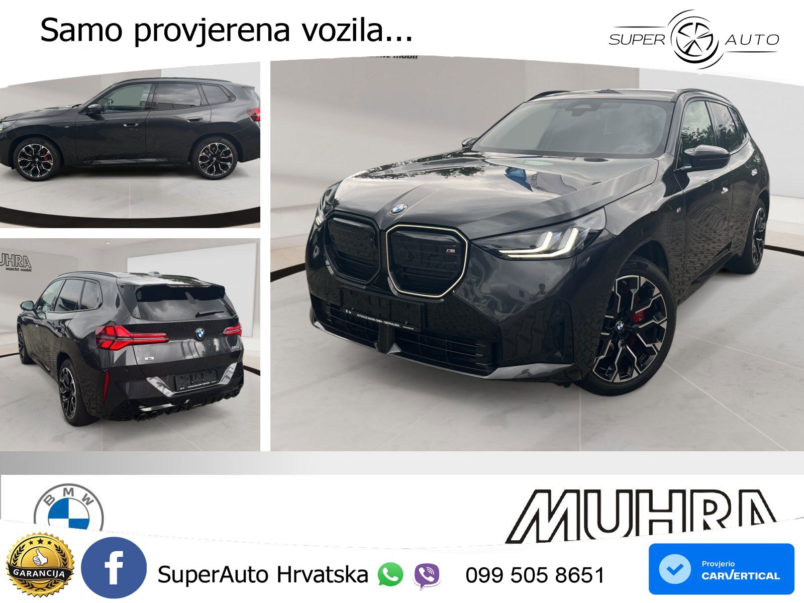 BMW X3 M50 xDrive Steptronic M Sport ACC+HEAD+4xGR SJED+360+PANO