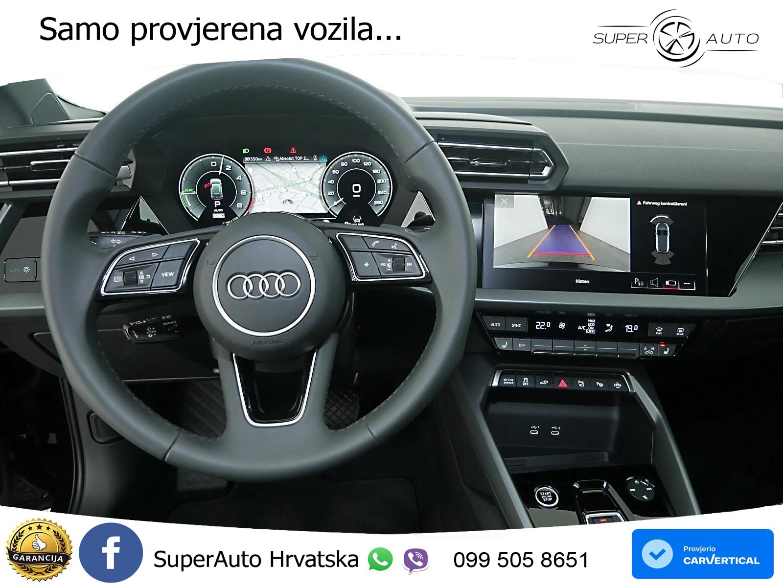 Audi A3 Sportback 40 TFSI e (204 KS) Plug-in Hybrid S tronic advanced LED+GR SJED+ACC