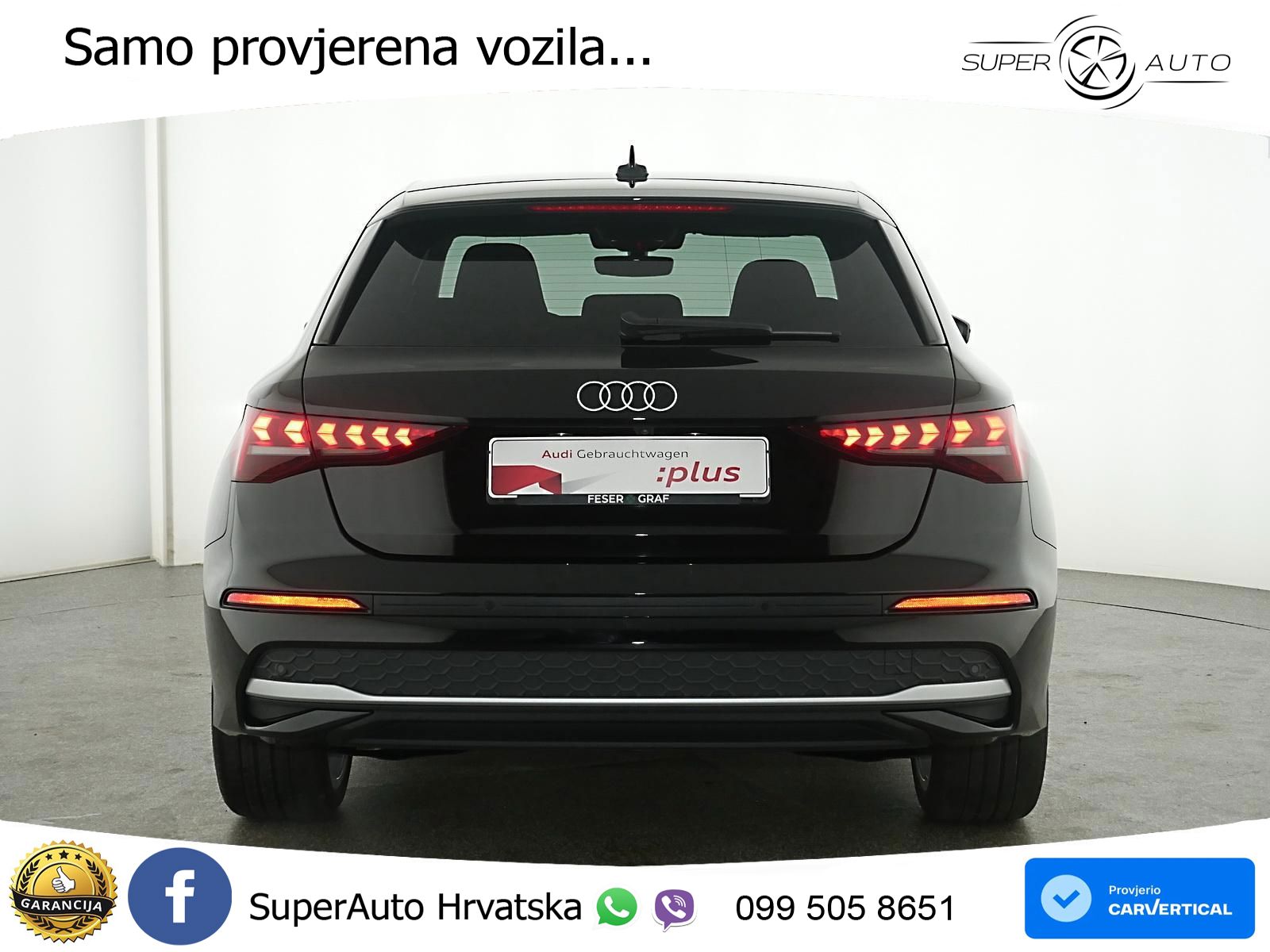 Audi A3 Sportback 40 TFSI e (204 KS) Plug-in Hybrid S tronic advanced LED+GR SJED+ACC