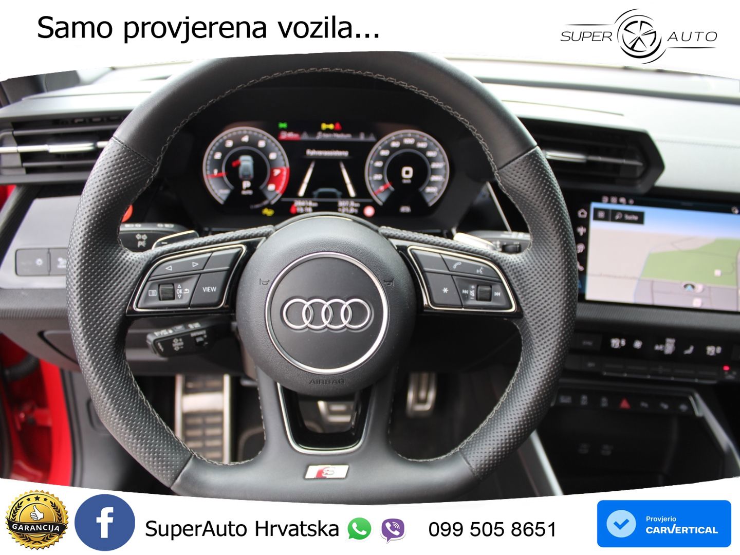 Audi S3 2.0 TFSI (333 KS) quattro S tronic LED+ACC