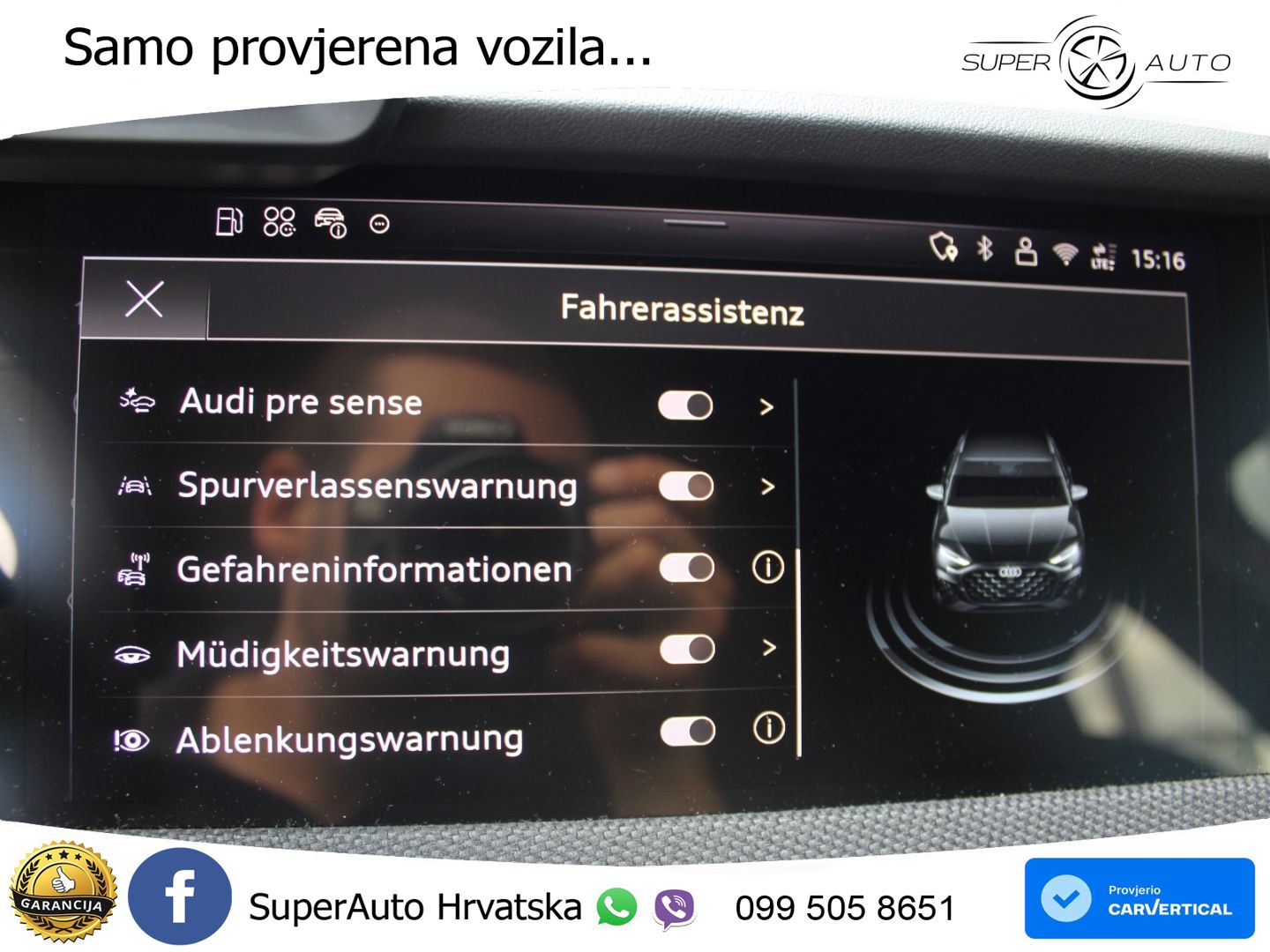 Audi S3 2.0 TFSI (333 KS) quattro S tronic LED+ACC
