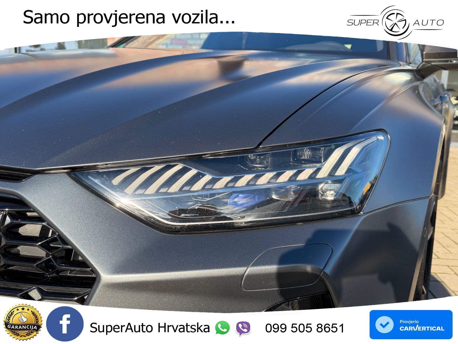 Audi RS6 Avant 4.0 TFSI V8 (600 KS) quattro Tiptronic LED+GR SJED+ACC