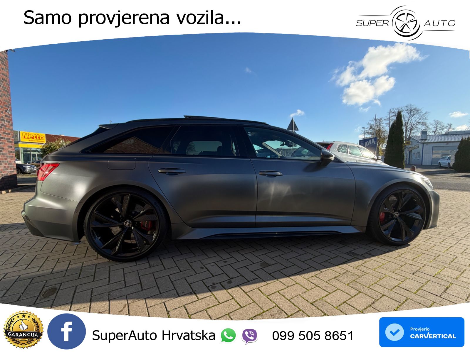 Audi RS6 Avant 4.0 TFSI V8 (600 KS) quattro Tiptronic LED+GR SJED+ACC