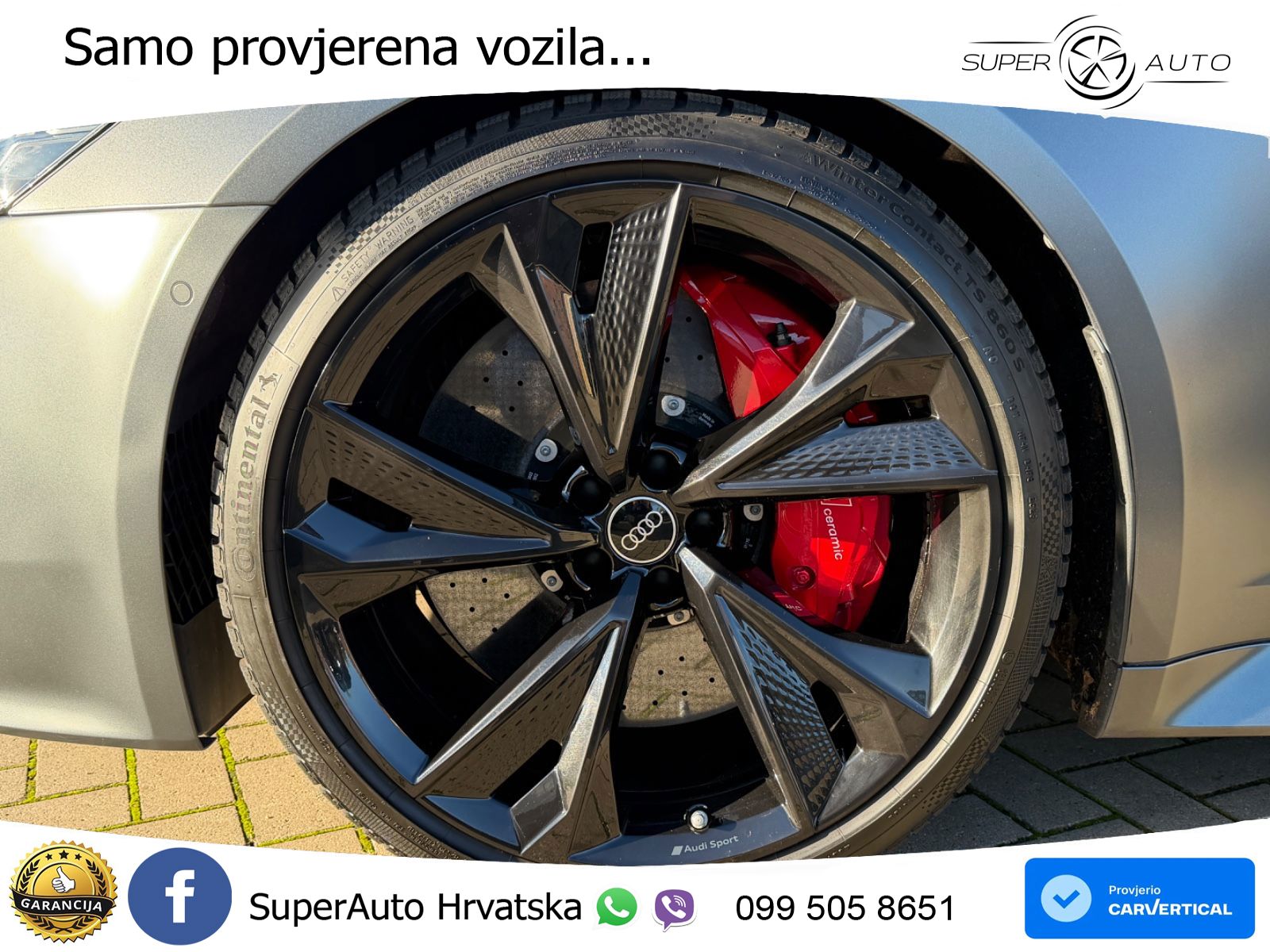 Audi RS6 Avant 4.0 TFSI V8 (600 KS) quattro Tiptronic LED+GR SJED+ACC