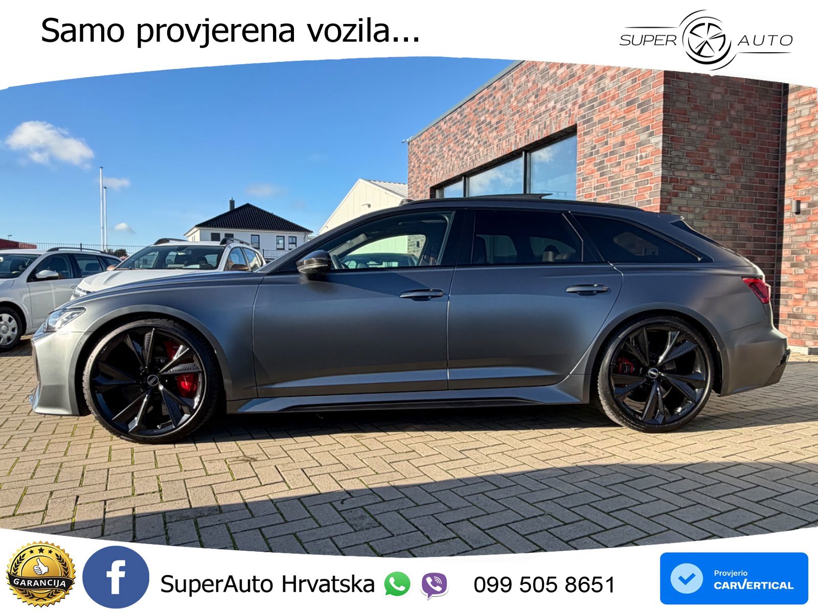 Audi RS6 Avant 4.0 TFSI V8 (600 KS) quattro Tiptronic LED+GR SJED+ACC