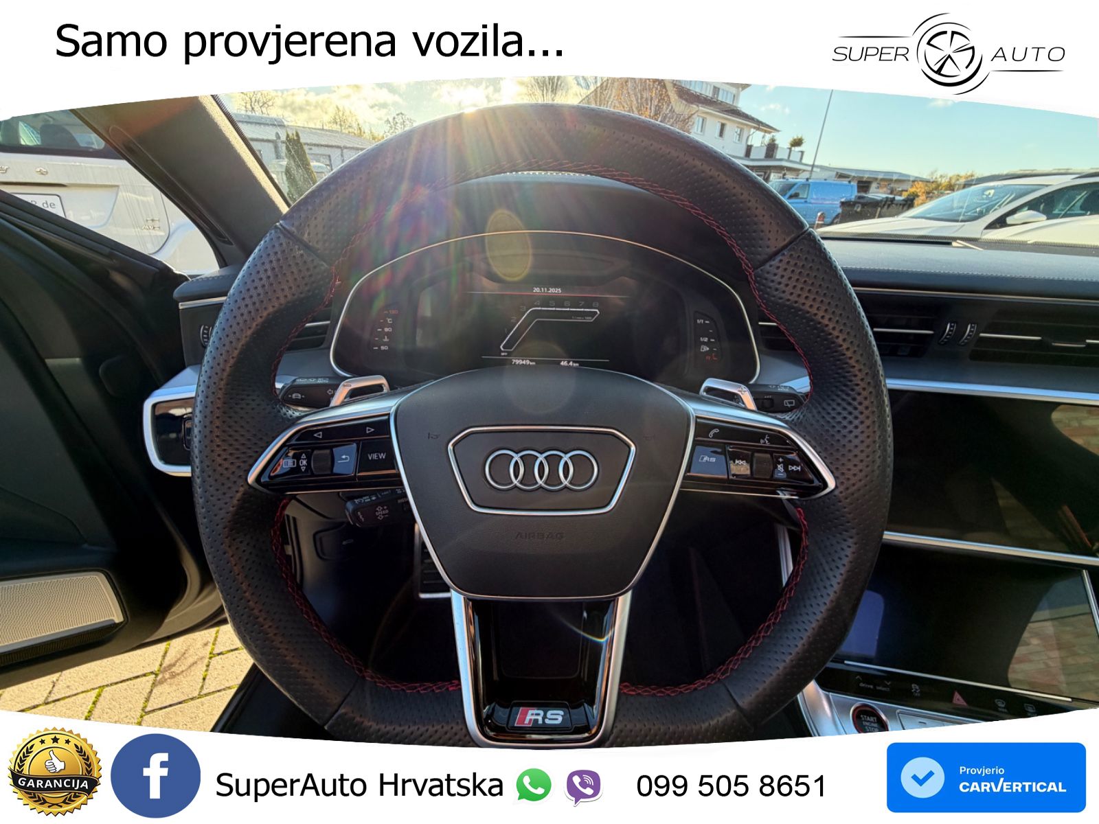 Audi RS6 Avant 4.0 TFSI V8 (600 KS) quattro Tiptronic LED+GR SJED+ACC