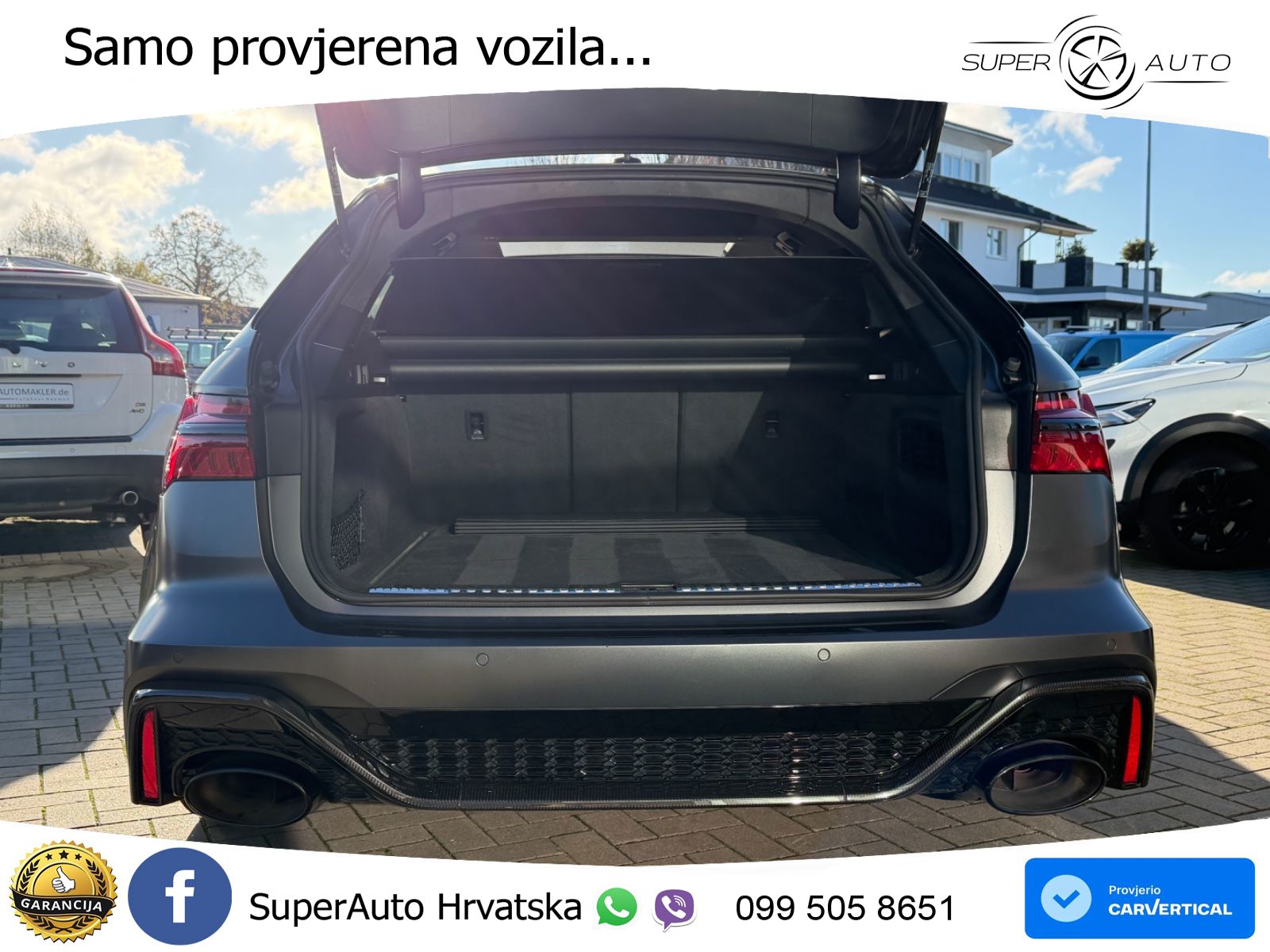 Audi RS6 Avant 4.0 TFSI V8 (600 KS) quattro Tiptronic LED+GR SJED+ACC