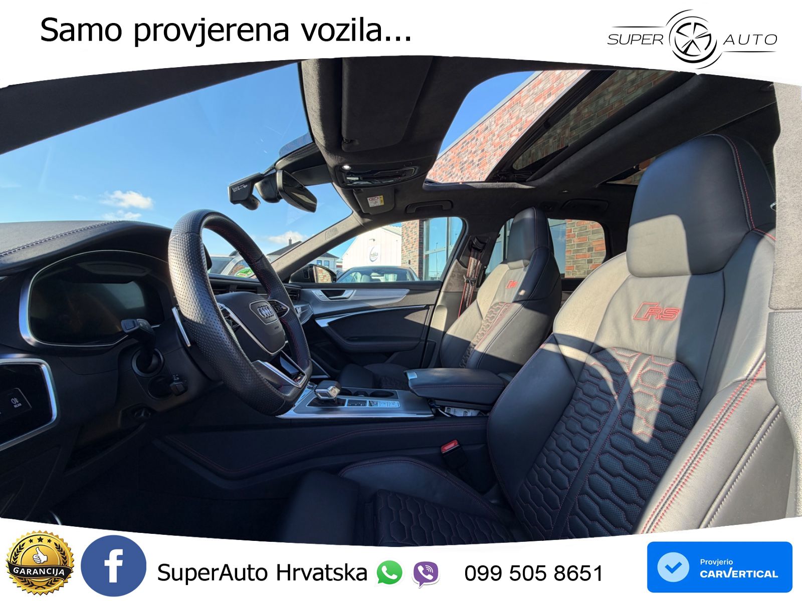 Audi RS6 Avant 4.0 TFSI V8 (600 KS) quattro Tiptronic LED+GR SJED+ACC