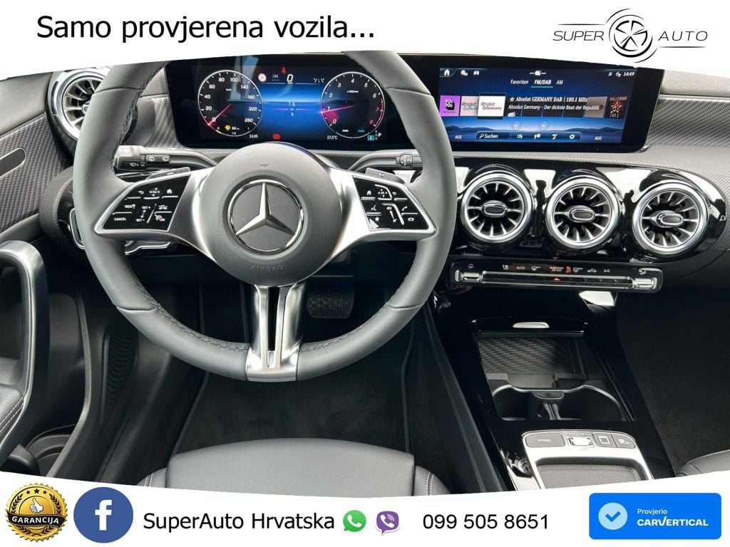 Mercedes-Benz A 180 7G-DCT LED+GR SJED+ACC