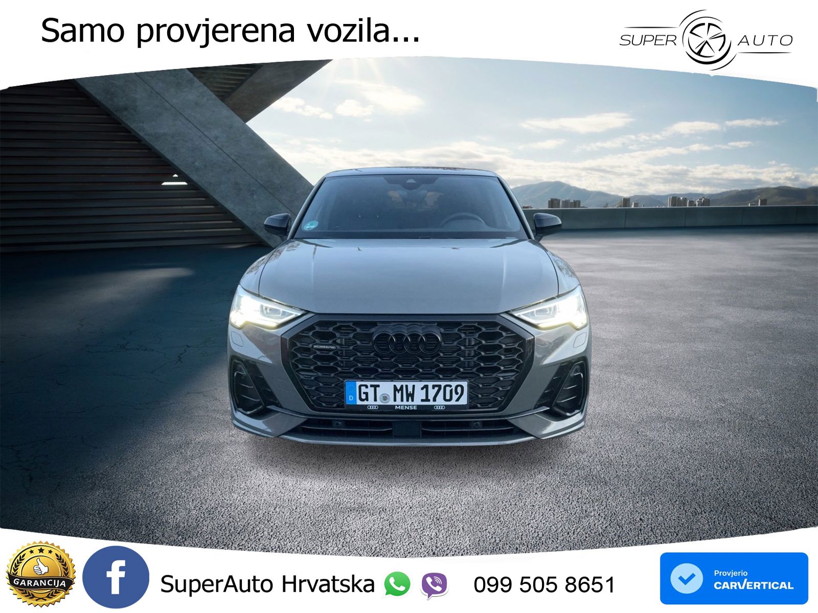 Audi Q3 II Sportback 40 TFSI (190 KS) quattro S tronic S line MATRIX+GR SJED+KAM