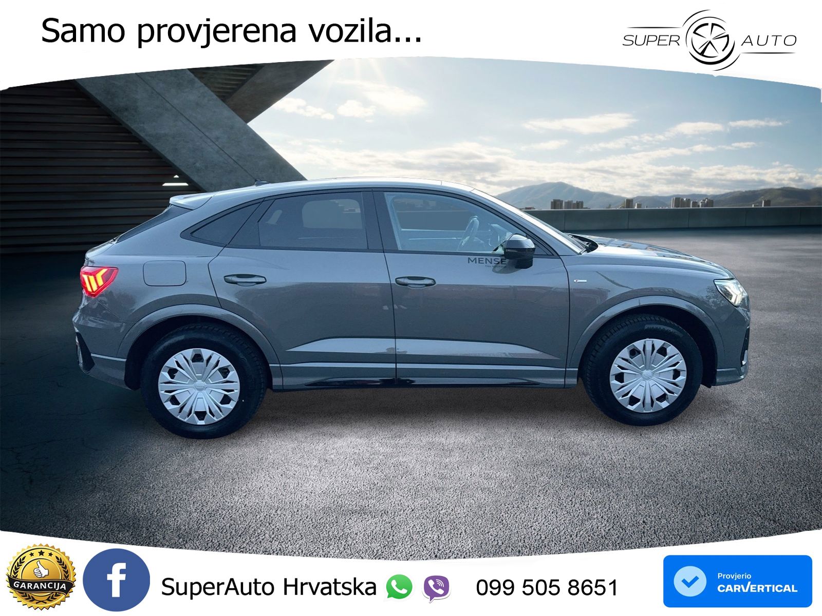 Audi Q3 II Sportback 40 TFSI (190 KS) quattro S tronic S line MATRIX+GR SJED+KAM