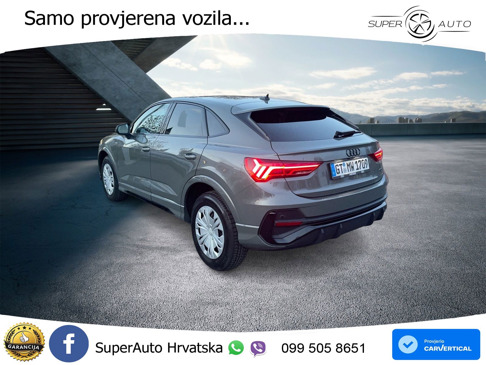 Audi Q3 II Sportback 40 TFSI (190 KS) quattro S tronic S line MATRIX+GR SJED+KAM