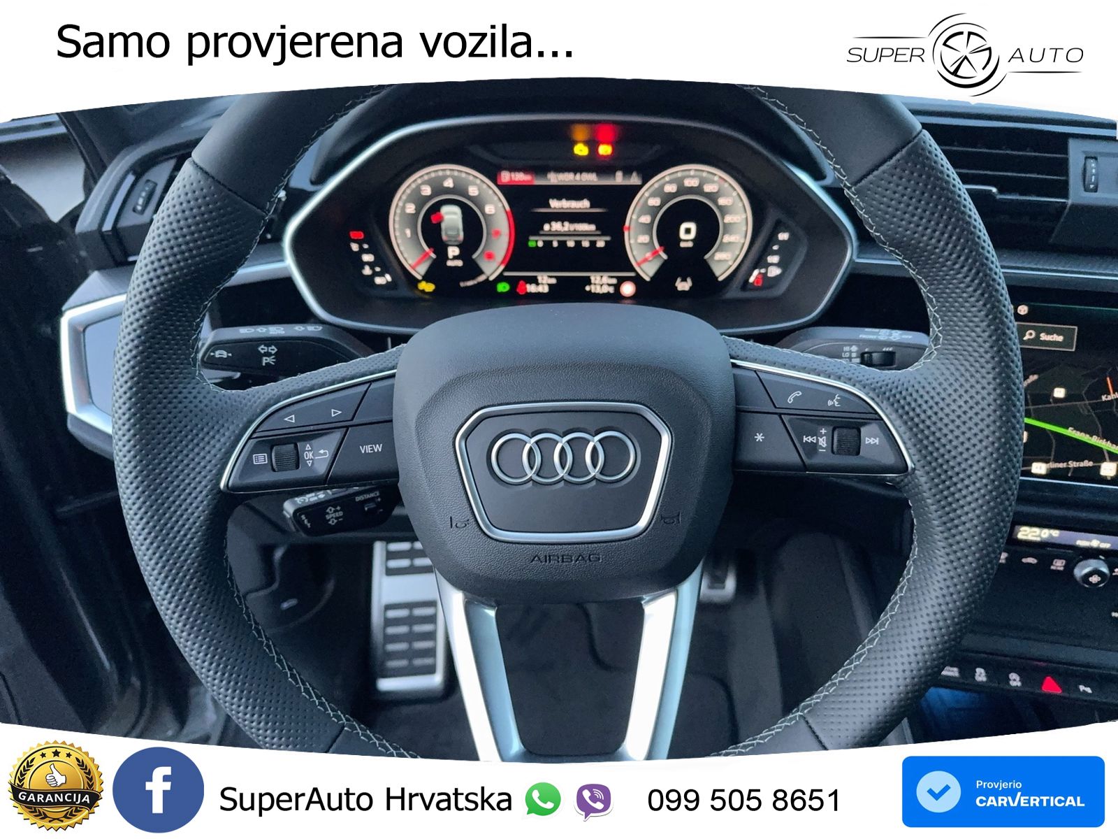 Audi Q3 II Sportback 40 TFSI (190 KS) quattro S tronic S line MATRIX+GR SJED+KAM