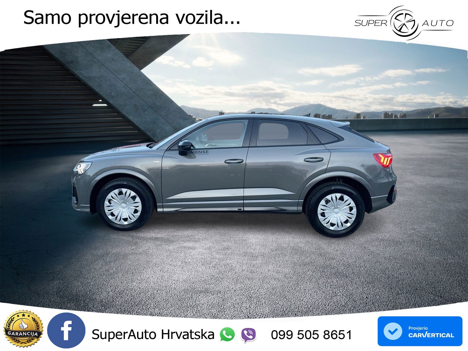 Audi Q3 II Sportback 40 TFSI (190 KS) quattro S tronic S line MATRIX+GR SJED+KAM