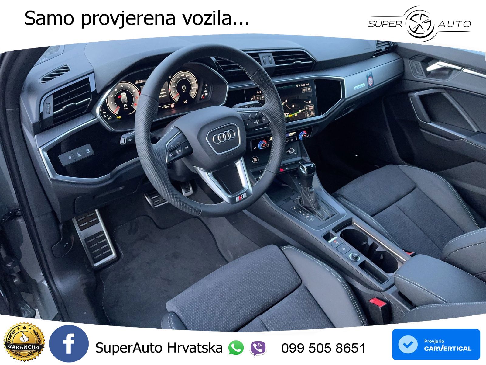 Audi Q3 II Sportback 40 TFSI (190 KS) quattro S tronic S line MATRIX+GR SJED+KAM