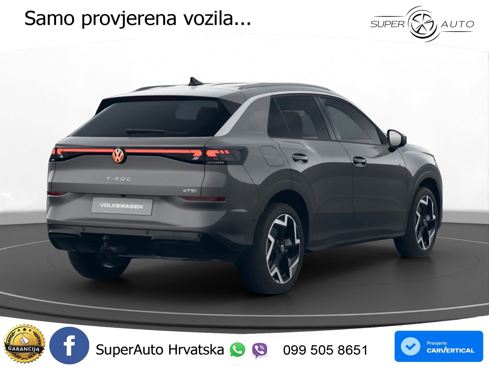 Volkswagen T-Roc II 1.5 eTSI (150 KS)  DSG LED+GR SJED+ACC