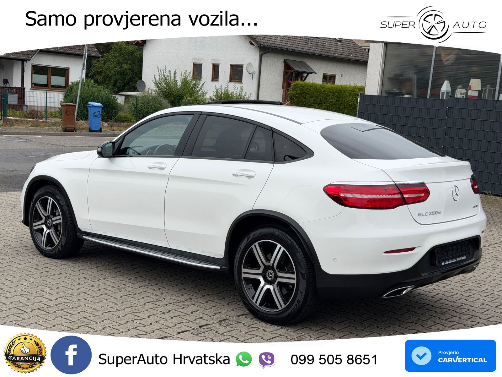 Mercedes GLC Coupe 250d (204 KS) 4MATIC G-TRONIC AMG LED+GR SJED+ACC