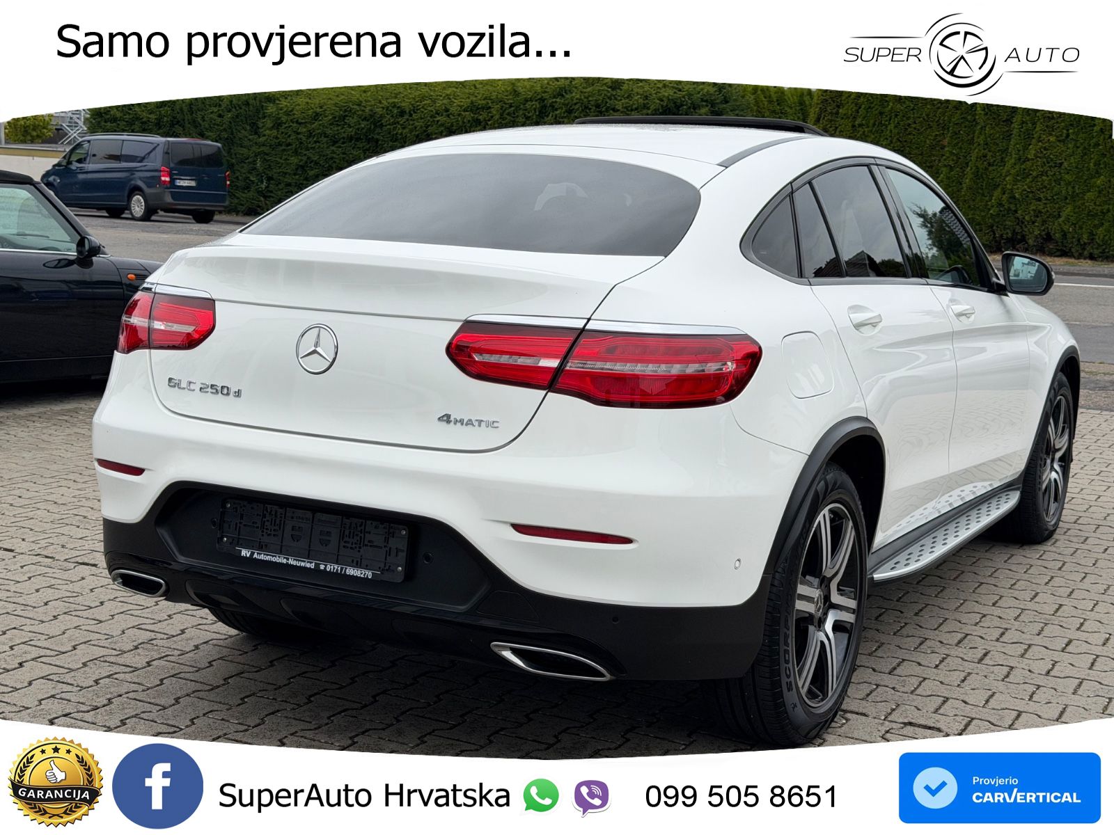 Mercedes GLC Coupe 250d (204 KS) 4MATIC G-TRONIC AMG LED+GR SJED+ACC