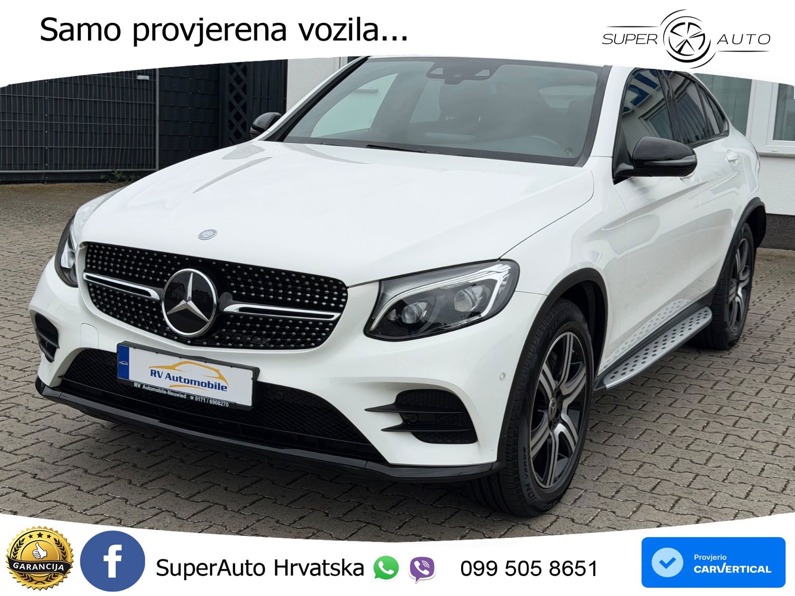 Mercedes GLC Coupe 250d (204 KS) 4MATIC G-TRONIC AMG LED+GR SJED+ACC