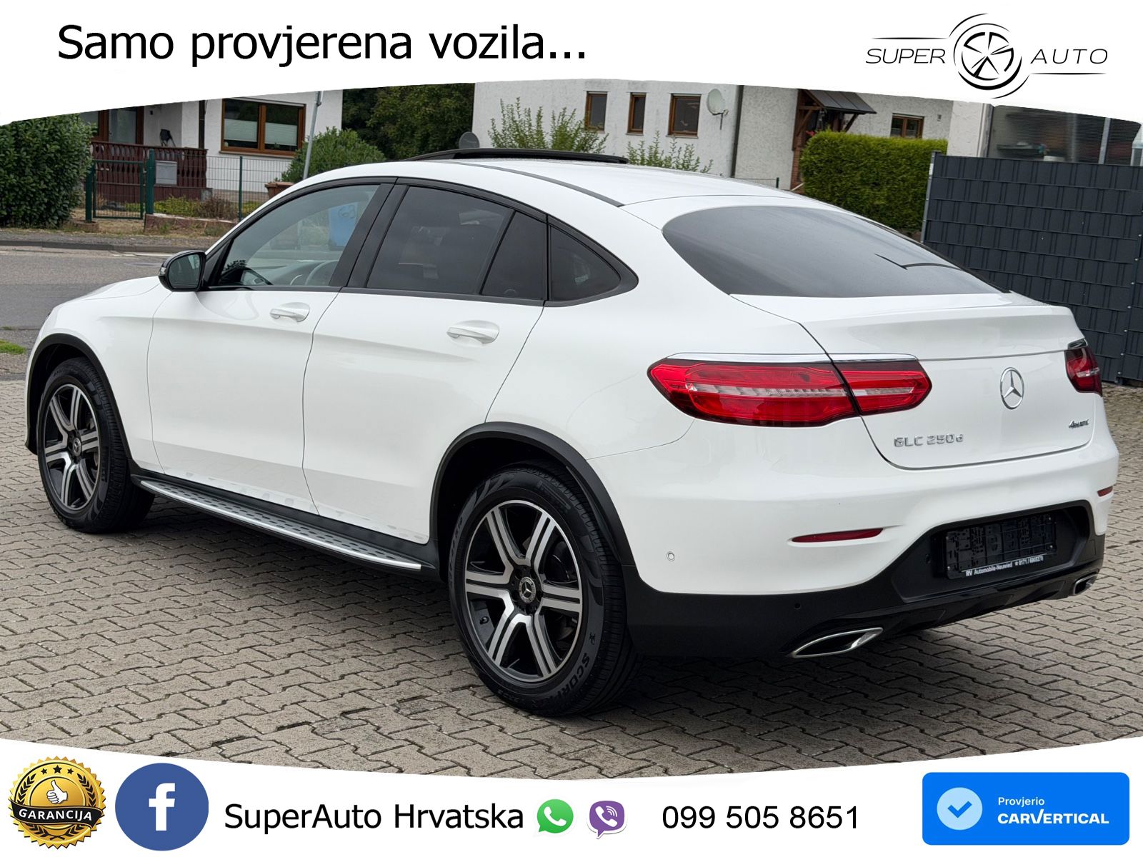 Mercedes GLC Coupe 250d (204 KS) 4MATIC G-TRONIC AMG LED+GR SJED+ACC
