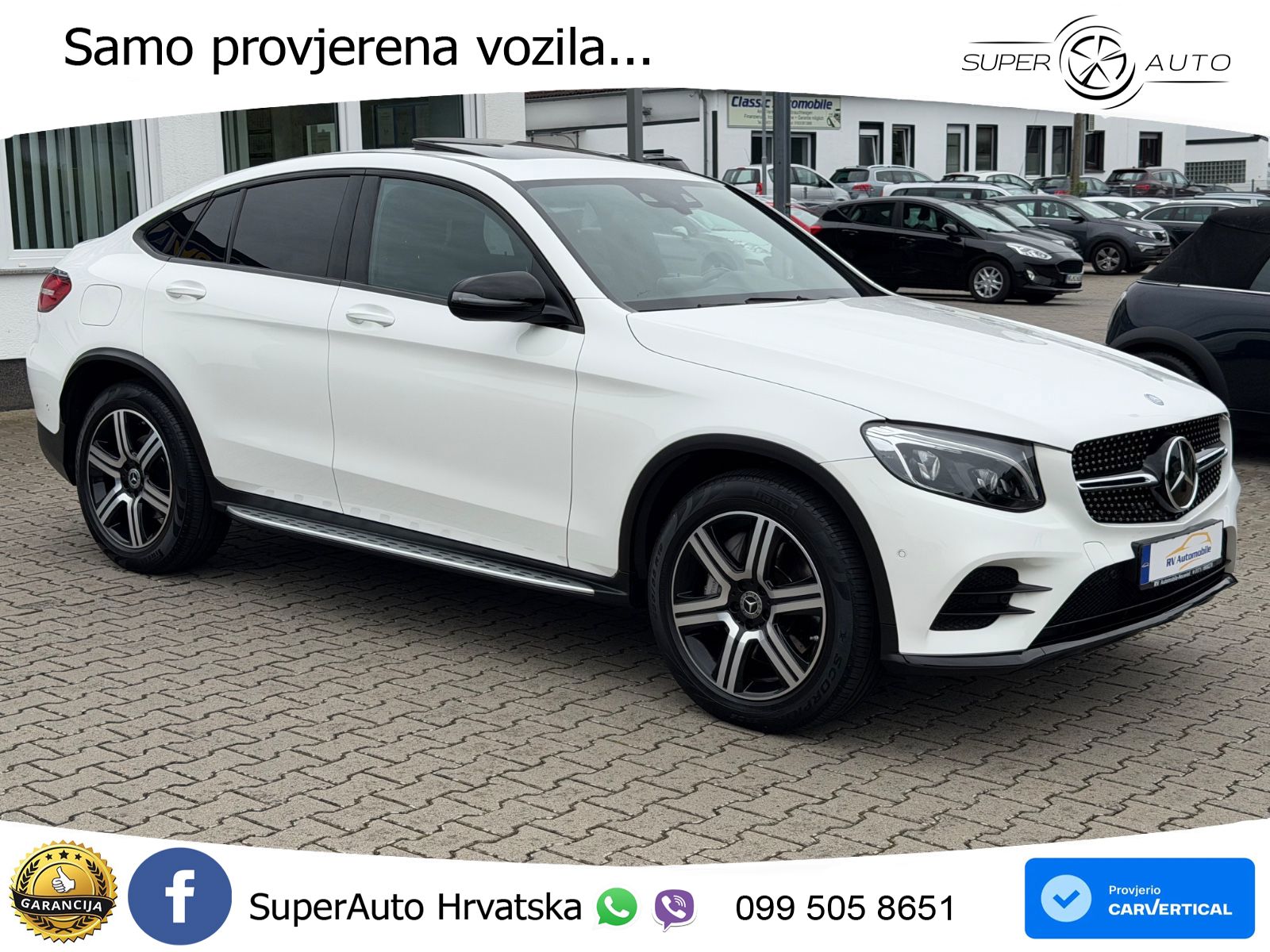 Mercedes GLC Coupe 250d (204 KS) 4MATIC G-TRONIC AMG LED+GR SJED+ACC