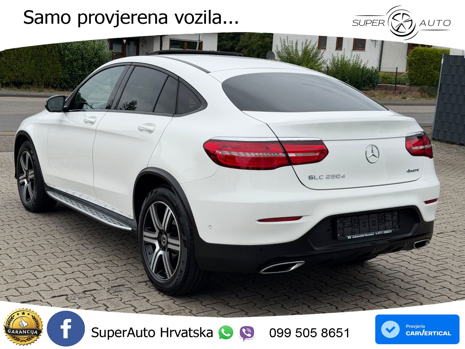 Mercedes GLC Coupe 250d (204 KS) 4MATIC G-TRONIC AMG LED+GR SJED+ACC