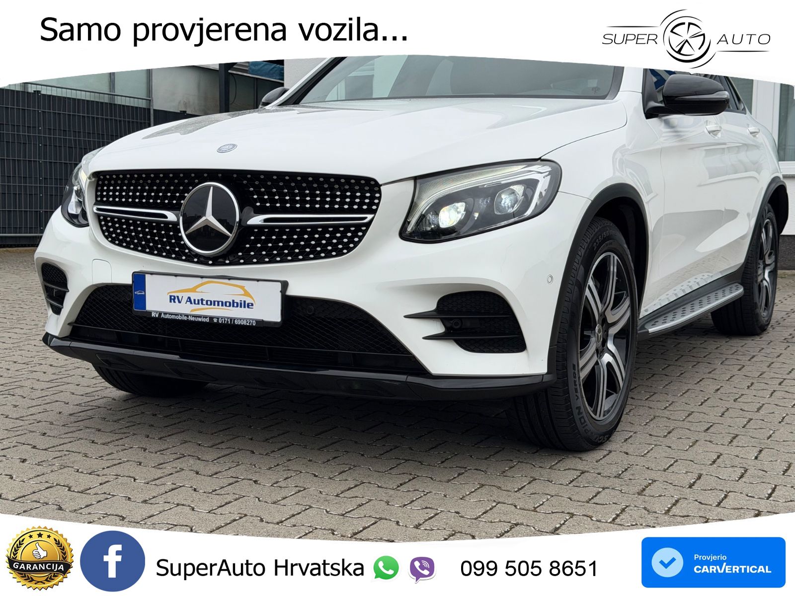 Mercedes GLC Coupe 250d (204 KS) 4MATIC G-TRONIC AMG LED+GR SJED+ACC