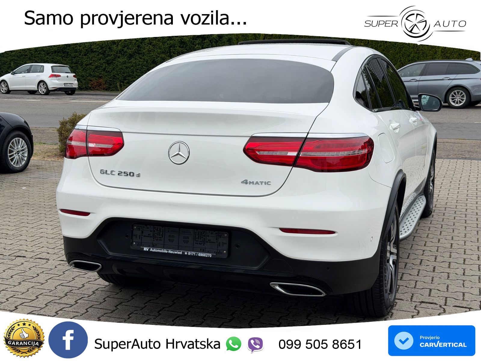 Mercedes GLC Coupe 250d (204 KS) 4MATIC G-TRONIC AMG LED+GR SJED+ACC
