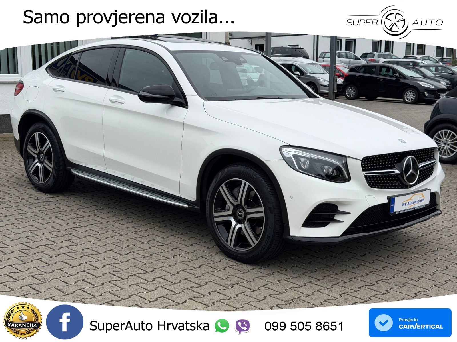 Mercedes GLC Coupe 250d (204 KS) 4MATIC G-TRONIC AMG LED+GR SJED+ACC