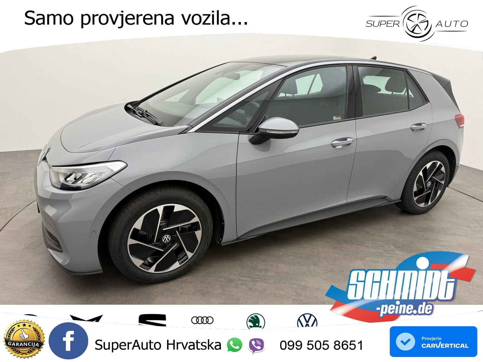 Volkswagen ID.3 Pro 62 kWh (204 KS)