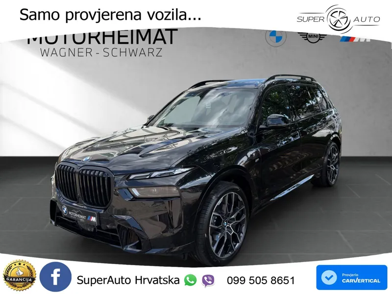 BMW X7 40d (352 KS) xDrive Steptronic M Sport ZRAČNI+ACC+GR SJED+KAM+PANO