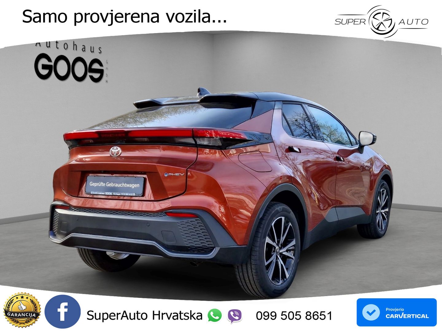 Toyota C-HR 2.0 (223 KS) PHEV e-CVT Teamplayer LED+GR SJED+ACC