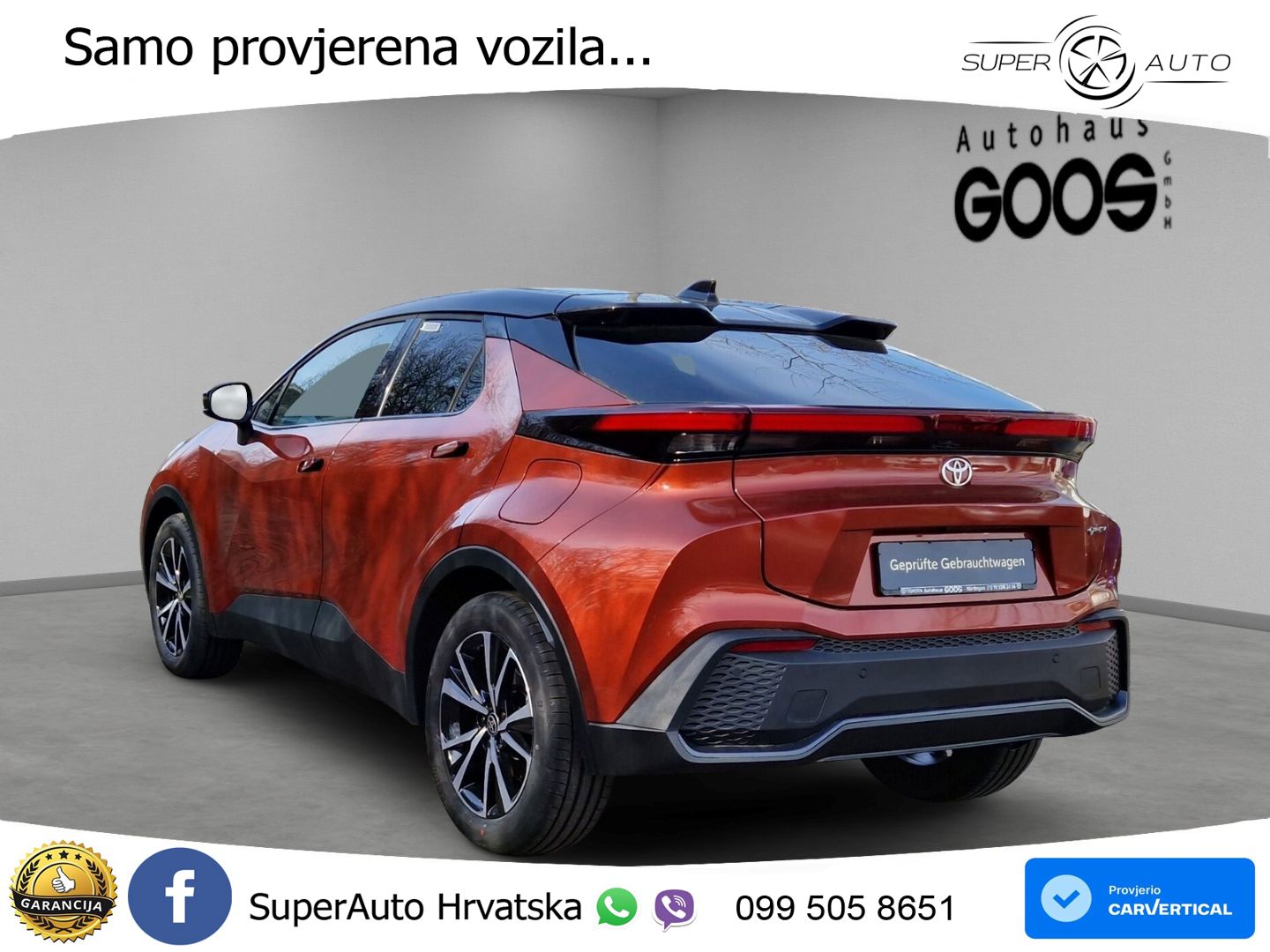 Toyota C-HR 2.0 (223 KS) PHEV e-CVT Teamplayer LED+GR SJED+ACC