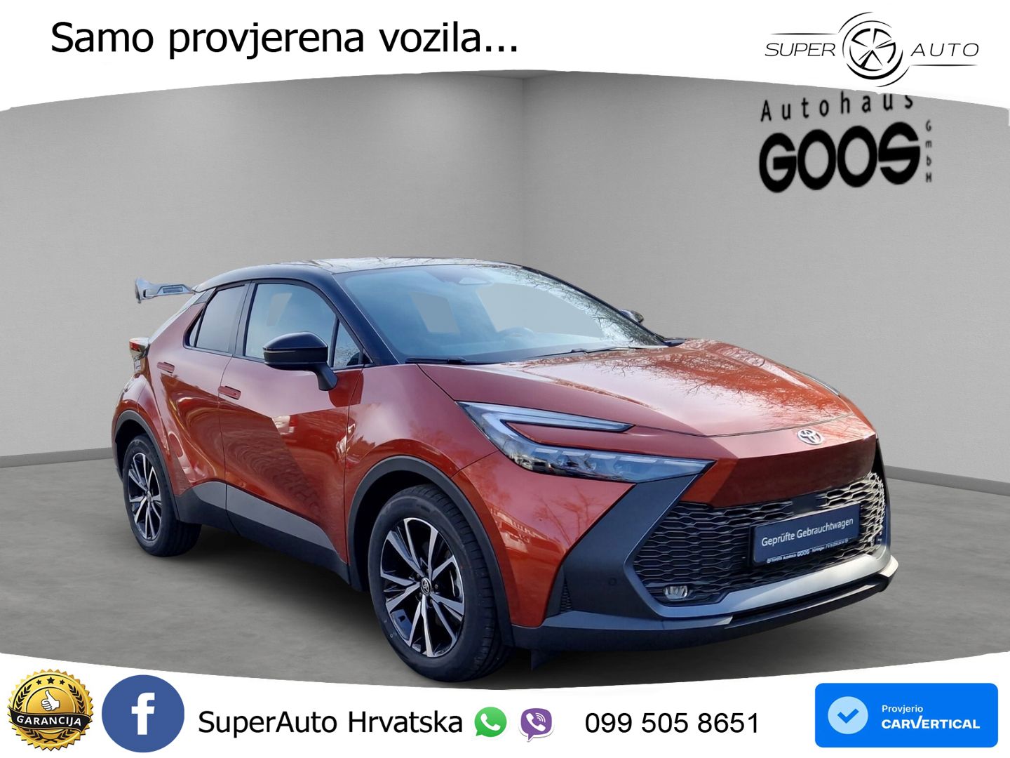 Toyota C-HR 2.0 (223 KS) PHEV e-CVT Teamplayer LED+GR SJED+ACC
