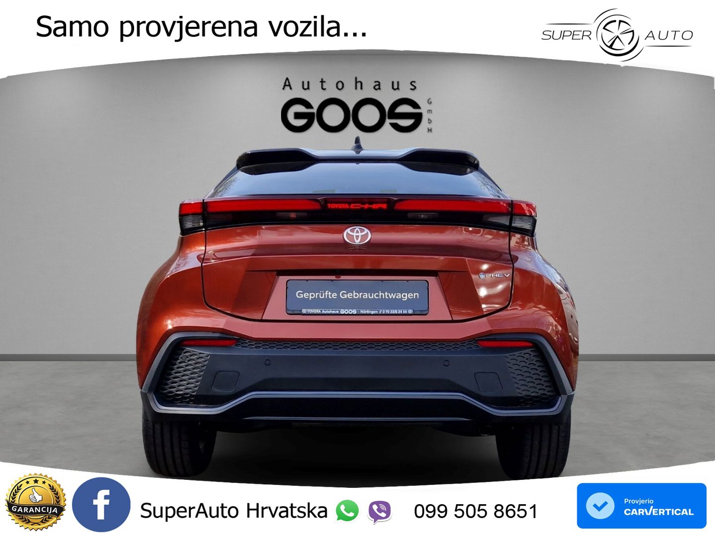 Toyota C-HR 2.0 (223 KS) PHEV e-CVT Teamplayer LED+GR SJED+ACC