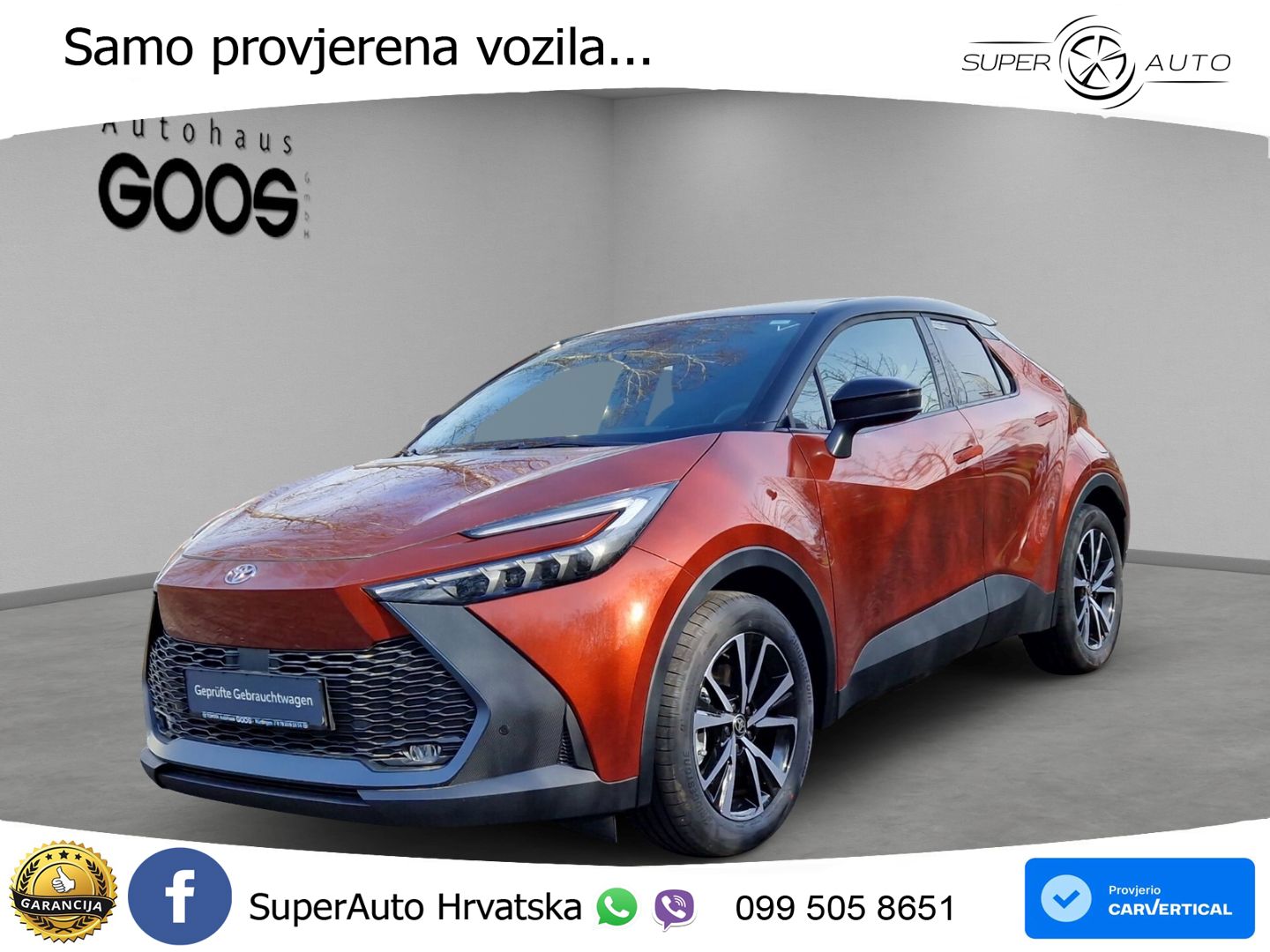 Toyota C-HR 2.0 (223 KS) PHEV e-CVT Teamplayer LED+GR SJED+ACC