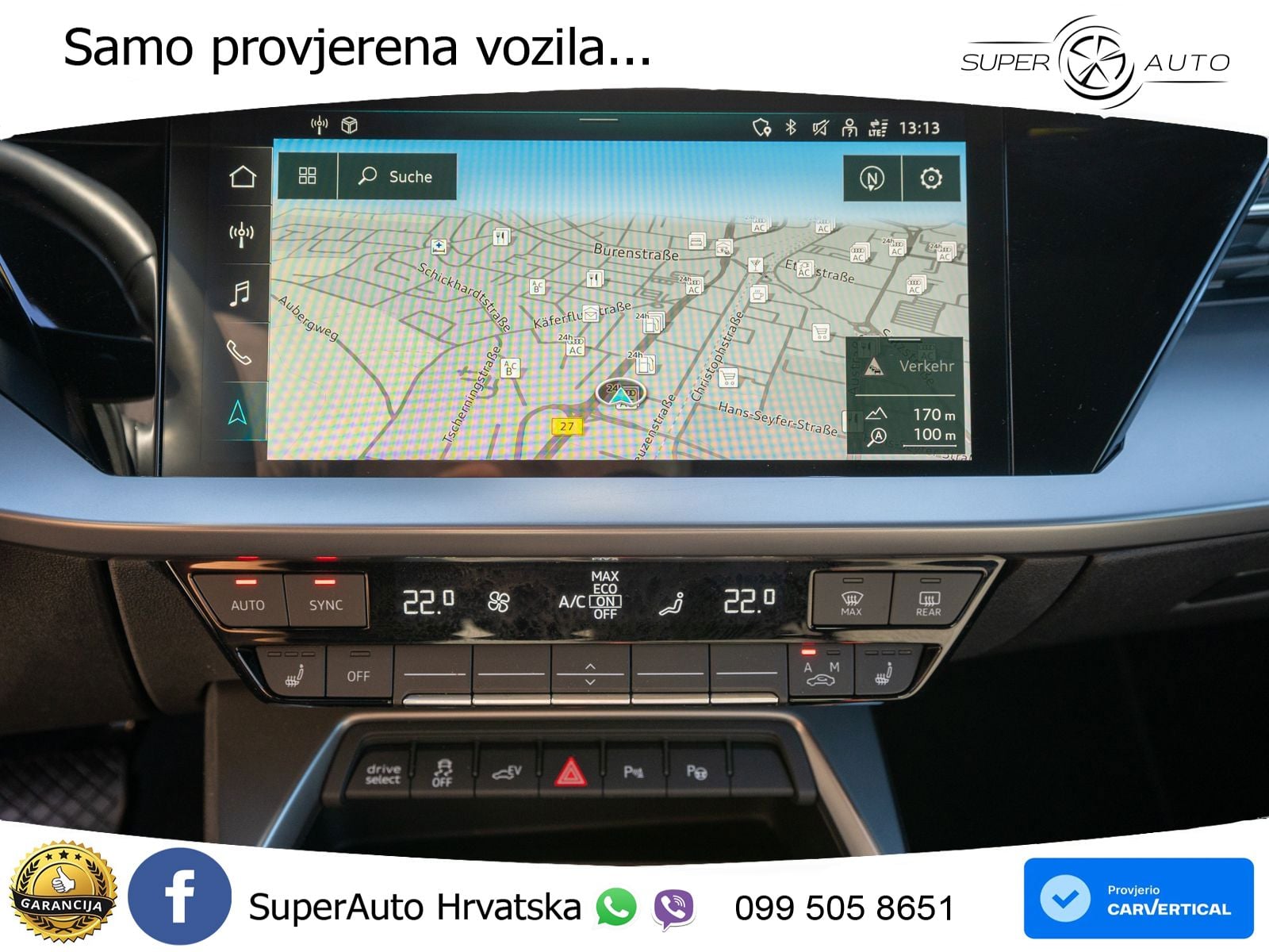 Audi A3 40 TFSIe (204 KS) S tronic LED+GR SJED+ACC