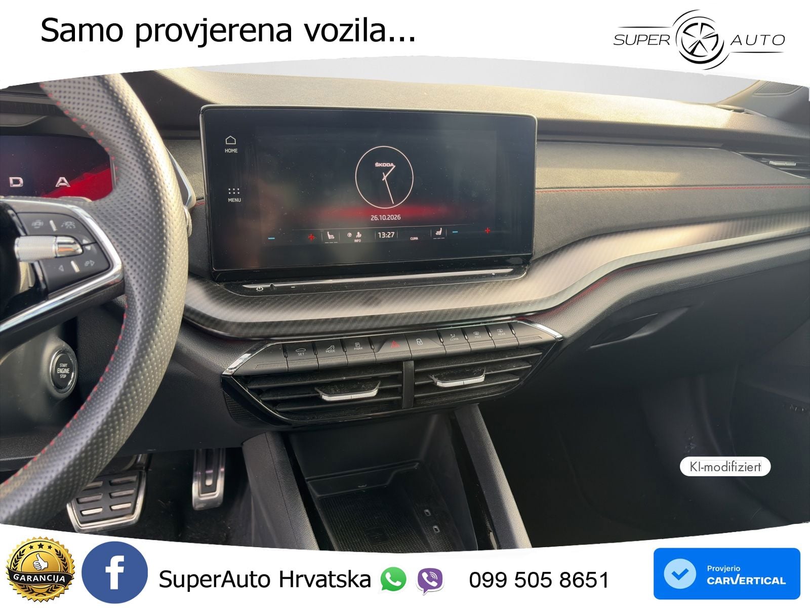 Škoda Octavia Combi RS 2.0 TDI (200 KS) 4x4 DSG LED+GR SJED+ACC