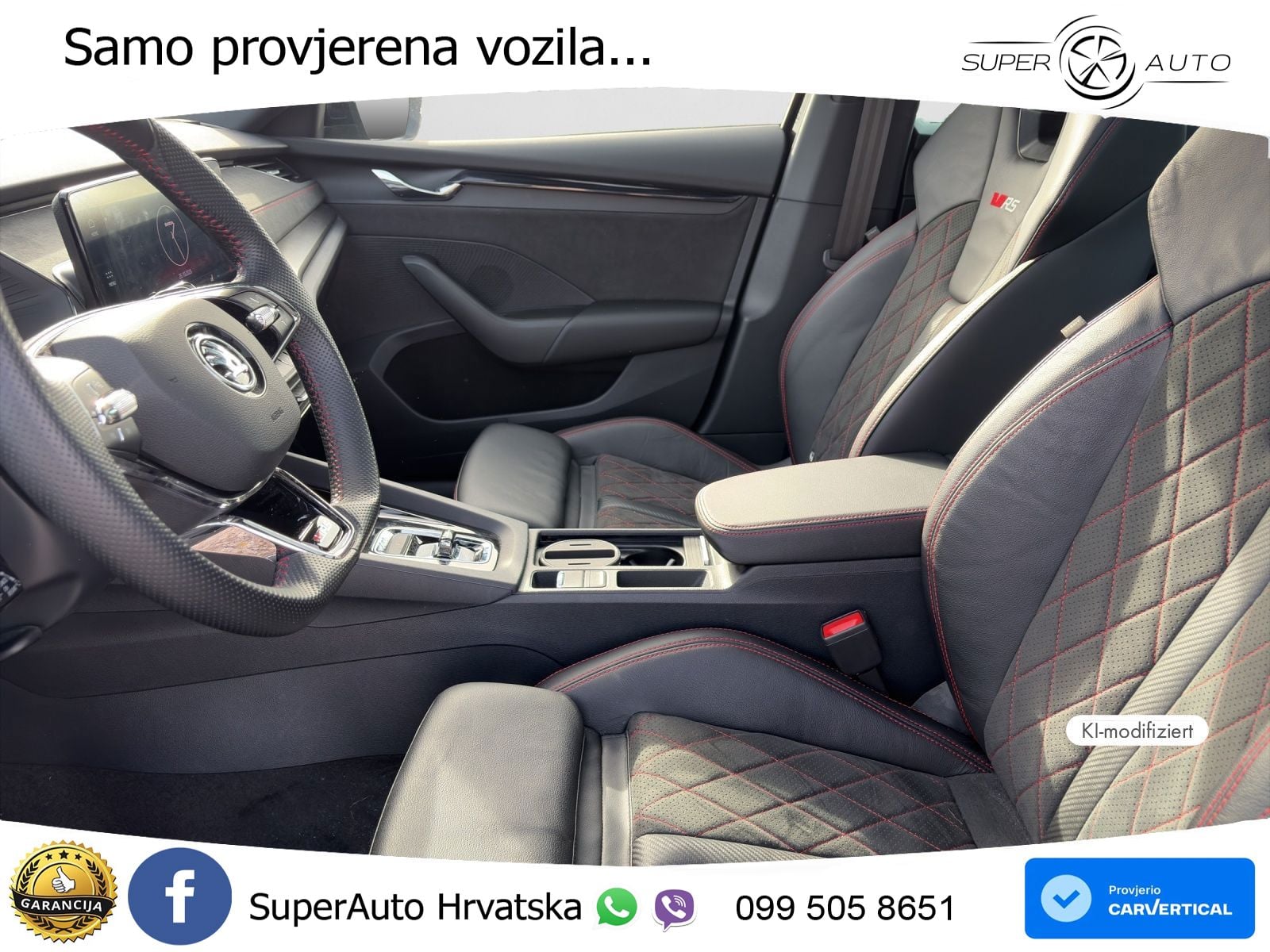 Škoda Octavia Combi RS 2.0 TDI (200 KS) 4x4 DSG LED+GR SJED+ACC