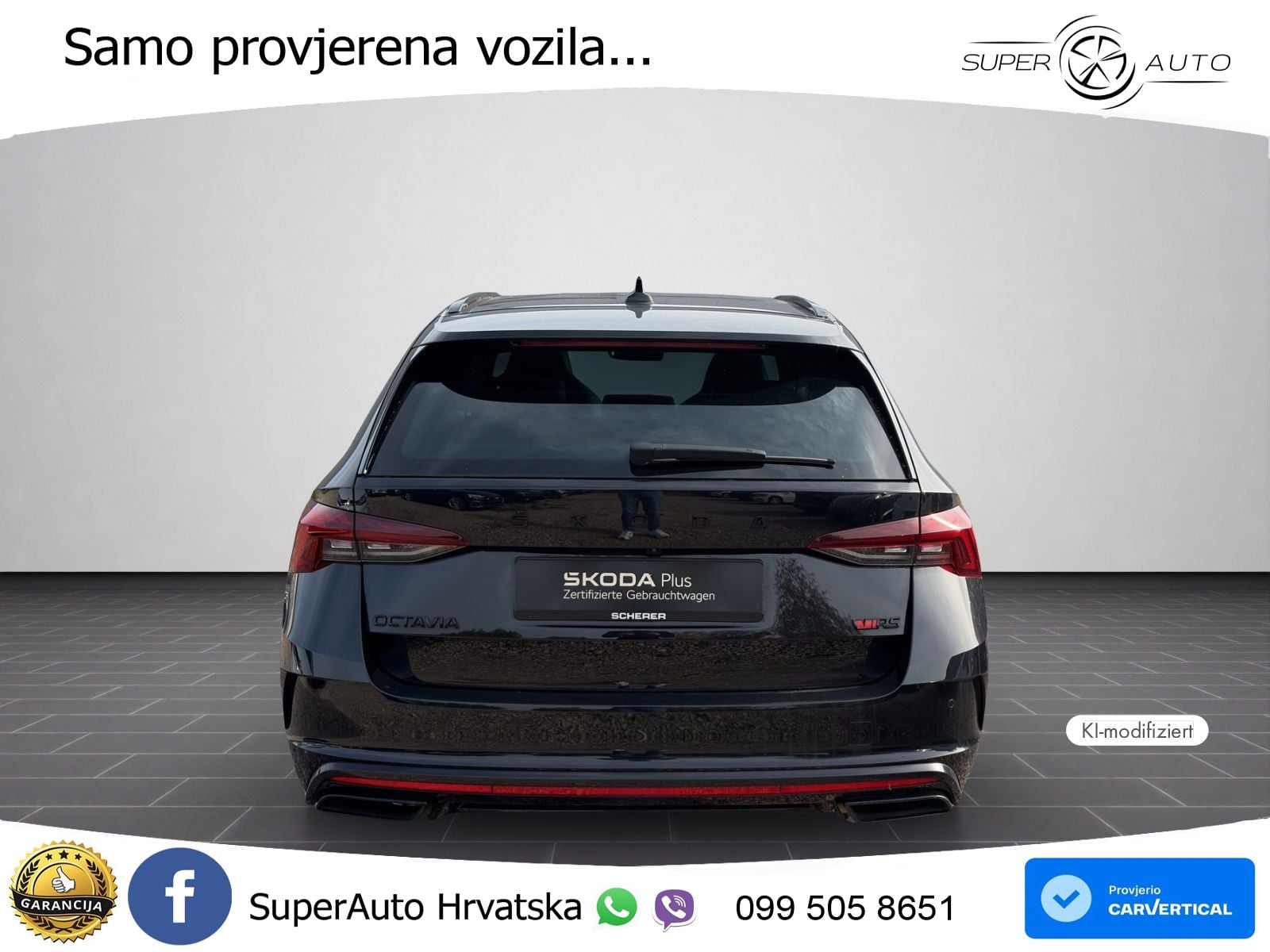 Škoda Octavia Combi RS 2.0 TDI (200 KS) 4x4 DSG LED+GR SJED+ACC