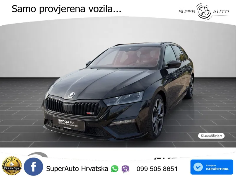 Škoda Octavia Combi RS 2.0 TDI (200 KS) 4x4 DSG LED+GR SJED+ACC